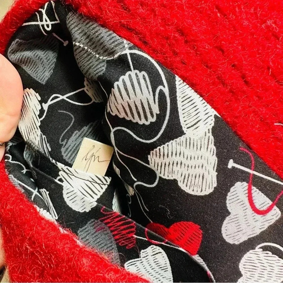 NWOT LJN Signature Fiber Art One Of A Kind Wearable Art Wool Feather Clutch Bag - Picture 8 of 9